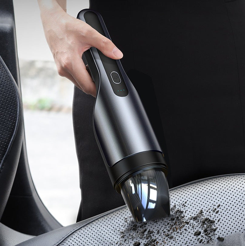 Portable wireless mini car vacuum cleaner with high suction power