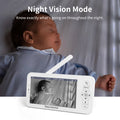 5-Inch 1080p Baby Monitor with Night Vision and Two-Way Intercom
