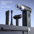 Premium 2-in-1 Car Vacuum Cleaner and Air Pump with Lighting and Accessories