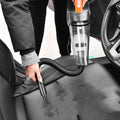 Premium 4-in-1 Car Vacuum Cleaner with Digital Display and Tire Pressure Monitor