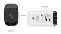 Solar Powered Wireless Surveillance Camera with 1080P Resolution
