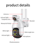 Premium Dual-Lens Remote Surveillance Camera with High-Definition Image