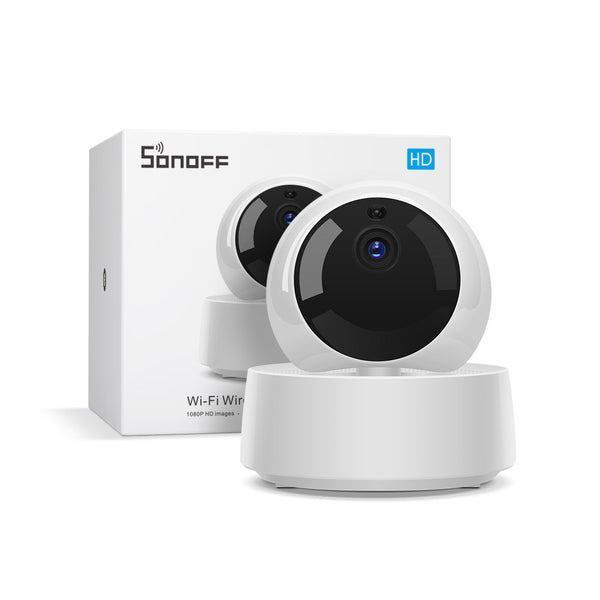 1080P HD WiFi security camera with motion detection and 360-degree viewing angle