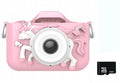 Premium Children's Digital Camera Q Series Mini Cartoon Dual Camera