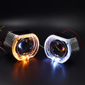 Premium Square LED Daytime Running Lights for Universal Vehicles