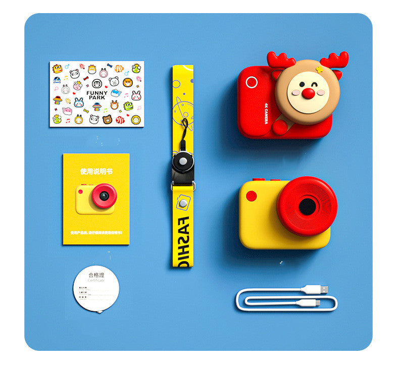 4K HD Dual Camera Pocket Sports Camera for Children