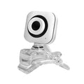 Premium USB Drive-Free Webcam with Microphone - Black/Red