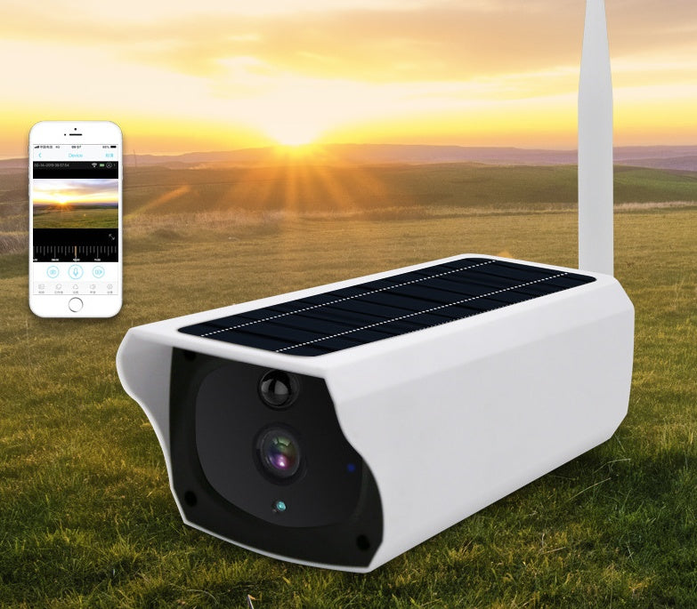 Premium wireless solar network camera with 1080p resolution