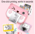 Children's digital camera featuring dual cameras and printing capabilities