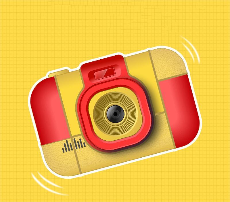 Children's Mini Digital Camera with Front and Rear Dual HD Lens