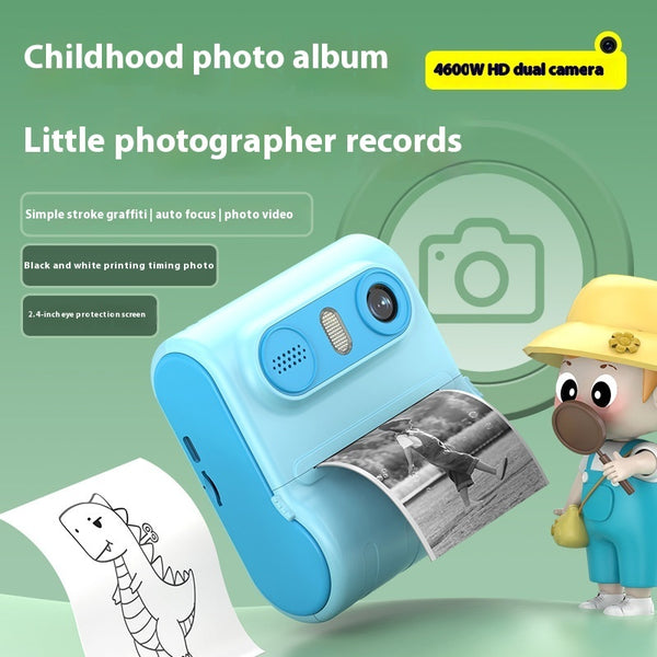 Children's Premium Instant Thermal Dual-Camera Printing Camera