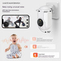 K7 Smart WiFi Security Camera with Dual Light - Indoor/Outdoor