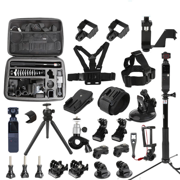 Apple-Compatible Handheld Selfie Stick Tripod PTZ Camera Accessories Set