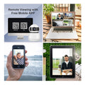 Premium 1080P WiFi Surveillance Camera with Two-Way Audio