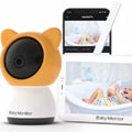 5-Inch 1080p Baby Monitor with Night Vision and Two-Way Intercom