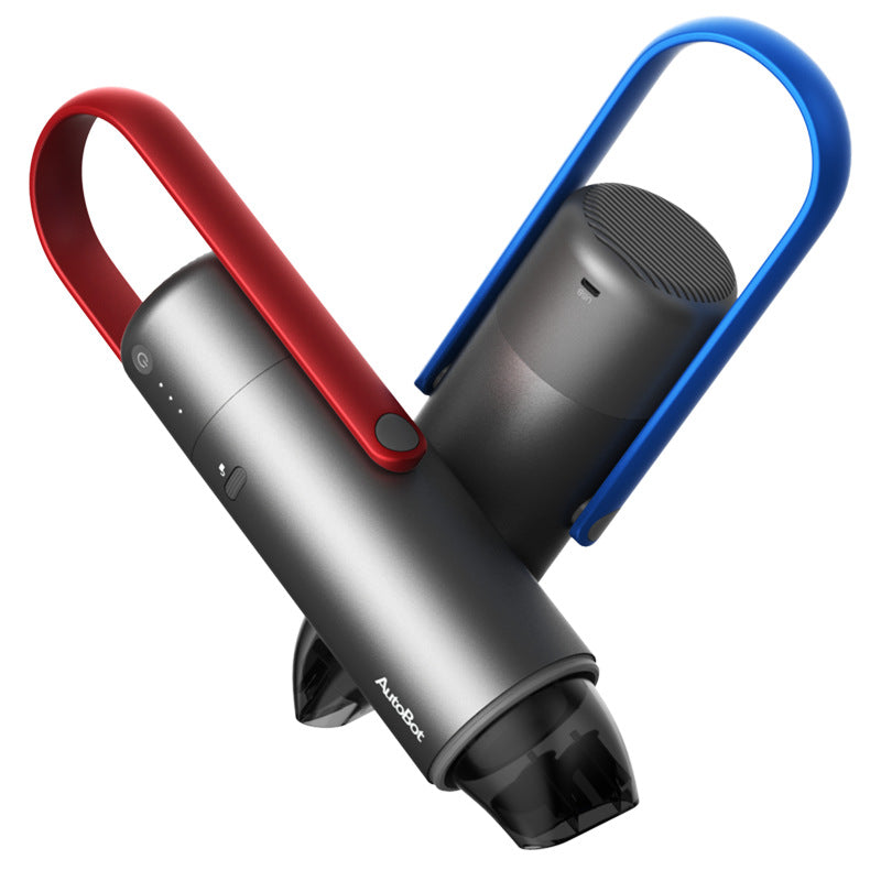 Premium Wireless Car Vacuum Cleaner Portable Handheld Unit in Sapphire Blue