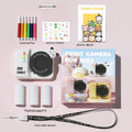 Mini Digital Camera for Kids with Thermal Paper – Engaging Toy for Ages 7-14