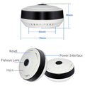 Premium 960P WiFi IP Camera with Night Vision and 360° Panoramic View