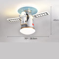 Children's Bedroom LED Ceiling Lamp - Modern Design
