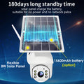 1080P LTE Wireless IP Camera with Solar Panel & Night Vision - Smart Home Security