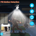 1080P LTE Wireless IP Camera with Solar Panel & Night Vision - Smart Home Security