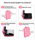 Premium Children's HD Front and Rear Camera Mini Polaroid Camera
