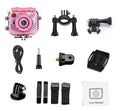 Waterproof Children's 1080P HD Digital Camera with 2" LCD Screen