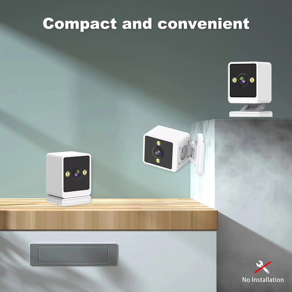 Wireless WiFi surveillance camera for home with night vision feature