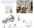 WiFi Light Bulb Security Camera with 960P Clarity and Wide Angle