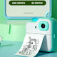 Children's Cute Cartoon Digital Camera - Pink Polaroid Style