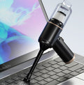 Compact wireless vacuum cleaner for car and home with inflation function