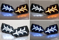 Premium Fit Daytime Running Lights for Cars - Two-Color LED