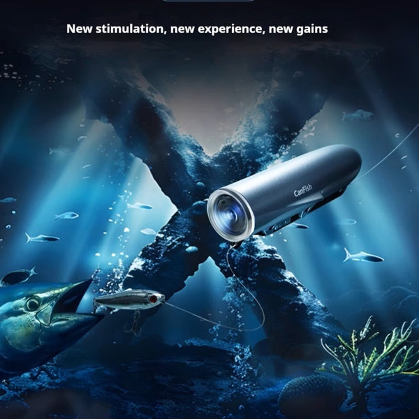 Wireless Underwater Visual Fish Detection Camera for Fishing