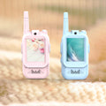 Rechargeable Mini Video Walkie Talkies for Kids - 2 Pack Intercom