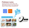 Premium 960P WiFi IP Camera with Night Vision and 360° Panoramic View
