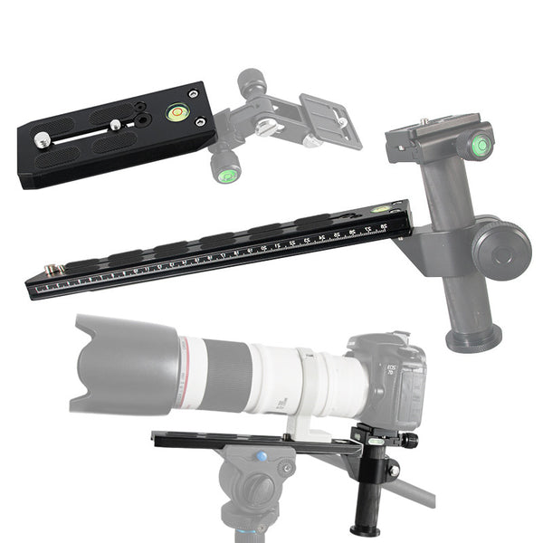 30mm Quick Release Plate for Manfrotto Camera Tripods by Yajia