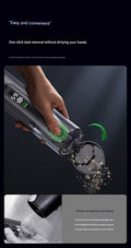 Portable High-Suction Wireless Handheld Car Vacuum Cleaner for Vehicles