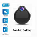 HD Indoor Wireless Surveillance Camera with WiFi - Black