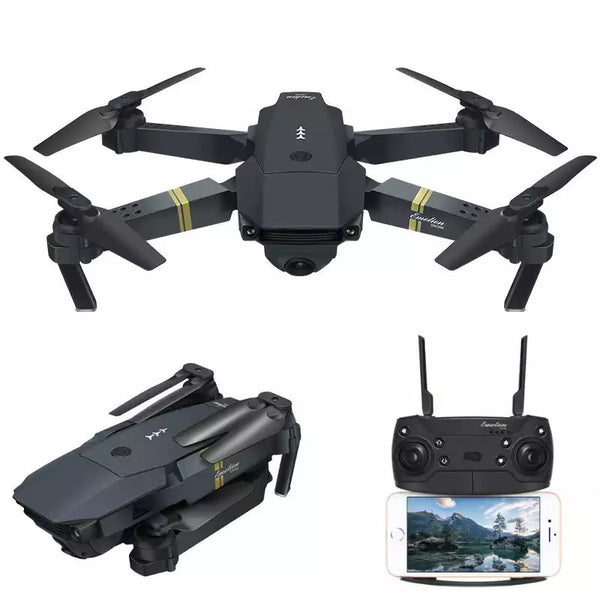 E58 Premium Aerial WiFi Drone with Remote Control and Accessories