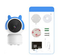 Premium Baby Monitor Camera with Night Vision and Memory Card Options