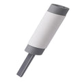Portable handheld car vacuum cleaner with USB rechargeable feature.