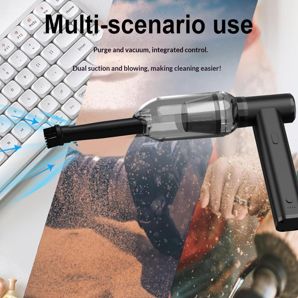 Portable handheld car vacuum cleaner for efficient cleaning