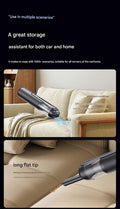 Portable High-Suction Wireless Handheld Car Vacuum Cleaner for Vehicles