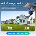 15X Zoom 4G WiFi Camera with Solar Panel - Outdoor/Indoor Surveillance