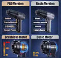 Premium 98000PA Car Vacuum Cleaner with Powerful Suction and Accessories