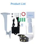 WiFi Outdoor Network Camera with 1080p Resolution & IP66 Waterproof