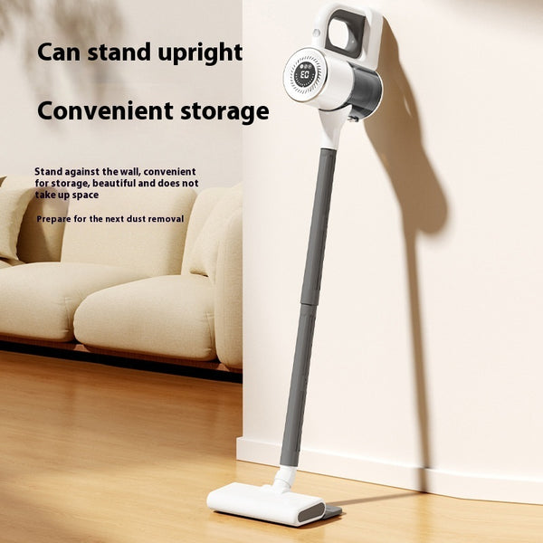Premium handheld wireless car vacuum cleaner in white V8