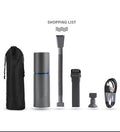 Wireless Portable Car Vacuum Cleaner with Blower & Suction