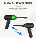 Premium Wireless Charging Car Vacuum Cleaner VC12A - Compact & Powerful