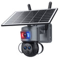 15X Zoom 4G WiFi Camera with Solar Panel - Outdoor/Indoor Surveillance